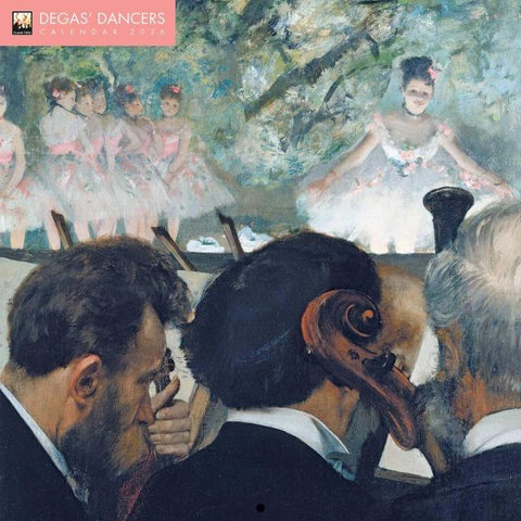 Degas Dancers – Degas Tänzerinnen 2026 – Original Flame Tree Publishing-Kalender [Kalender]