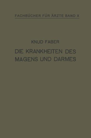 Die Krankheiten des Magens und Darmes