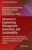Advances in Engineering Management, Innovation, and Sustainability