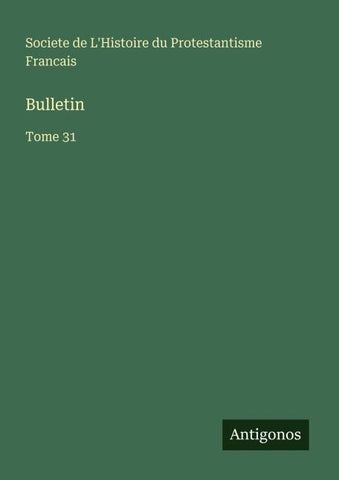 Bulletin
