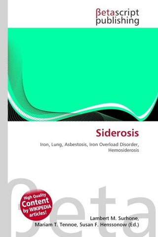 Siderosis