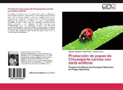 Producción de pupas de Chrysoperla carnea con dieta artificial