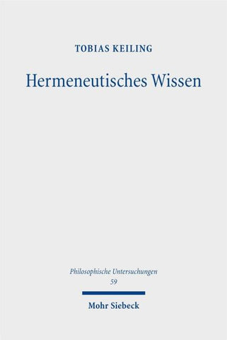 Hermeneutisches Wissen