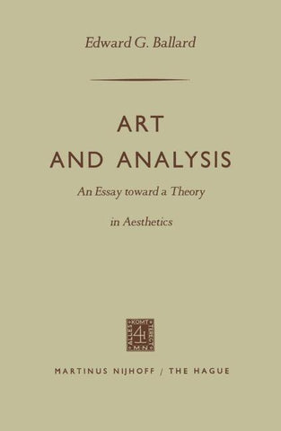 Art and Analysis