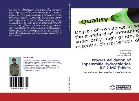 Process Validation of Loperamide Hydrochloride B.P 2 MG Tablets