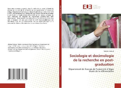 Sociologie et docimologie de la recherche en post-graduation