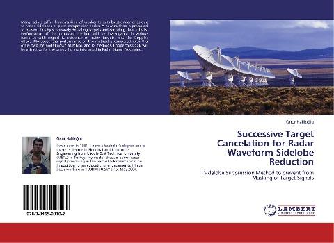 Successive Target Cancelation for Radar Waveform Sidelobe Reduction