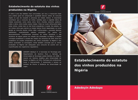 Estabelecimento do estatuto dos vinhos produzidos na Nigéria