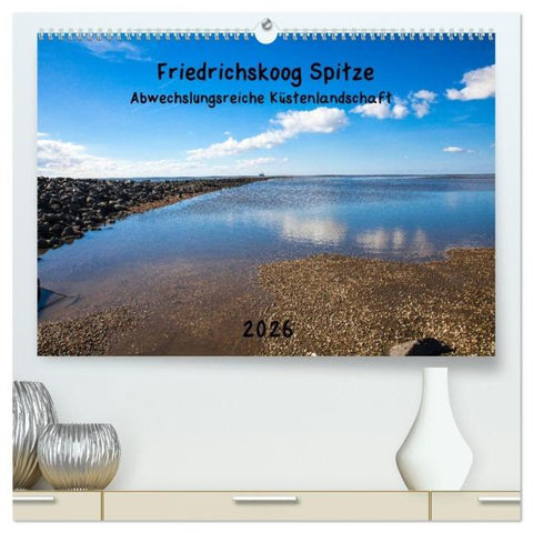 Friedrichskoog Spitze (hochwertiger Premium Wandkalender 2026 DIN A2 quer), Kunstdruck in Hochglanz