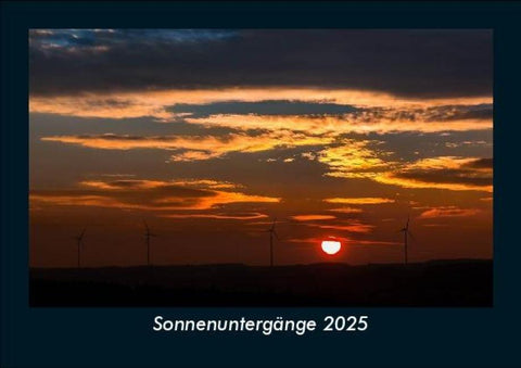 Sonnenuntergänge 2025 Fotokalender DIN A5