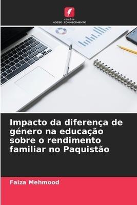 Impacto da diferença de género na educação sobre o rendimento familiar no Paquistão