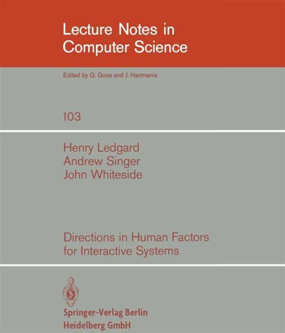 Directions in Human Factors for Interactive Systems