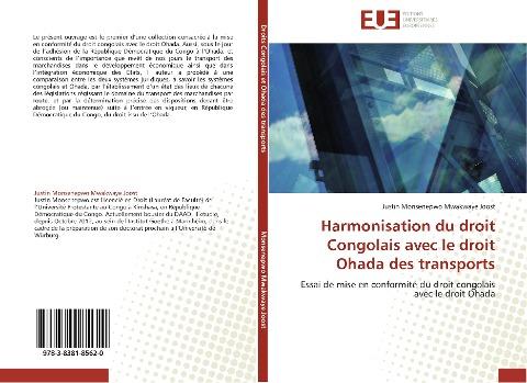 Harmonisation du droit Congolais avec le droit Ohada des transports
