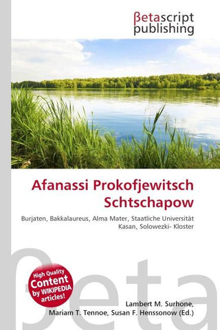 Afanassi Prokofjewitsch Schtschapow