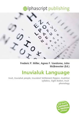 Inuvialuk Language
