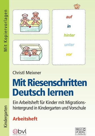 Mit Riesenschritten Deutsch lernen - Arbeitsheft