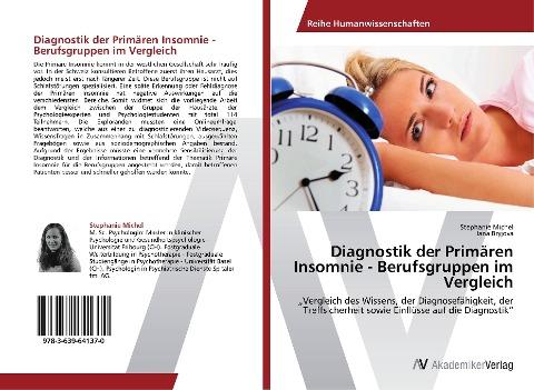 Diagnostik der Primären Insomnie - Berufsgruppen im Vergleich