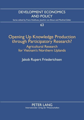Opening Up Knowledge Production through Participatory Research?