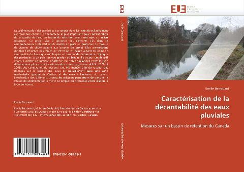 Caractérisation de la décantabilité des eaux pluviales