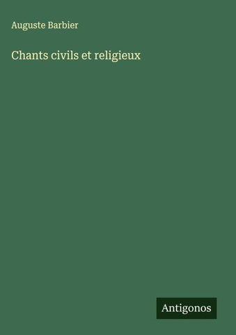 Chants civils et religieux