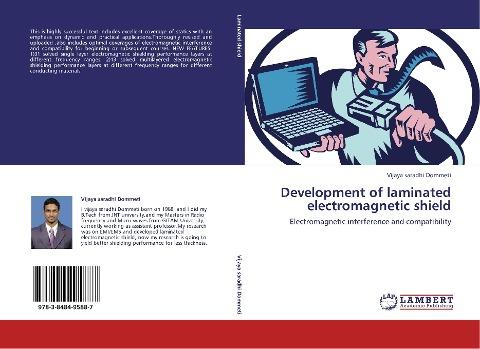 Development of laminated electromagnetic shield