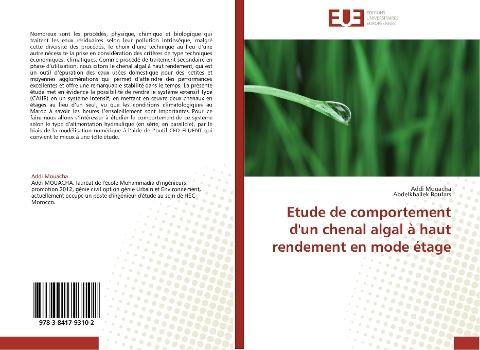 Etude de comportement d'un chenal algal à haut rendement en mode étage