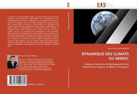 DYNAMIQUE DES CLIMATS DU MAROC