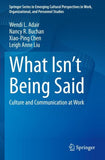 What Isn’t Being Said