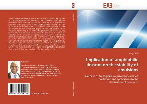 Implication of amphiphilic dextran on the stability of emulsions