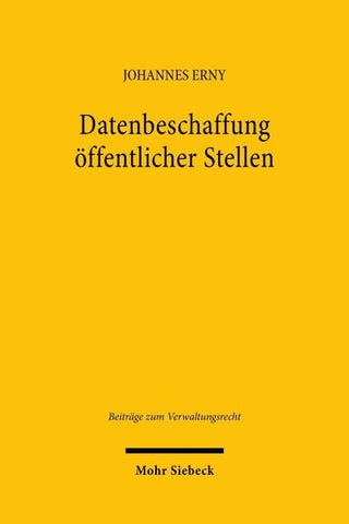 Datenbeschaffung öffentlicher Stellen