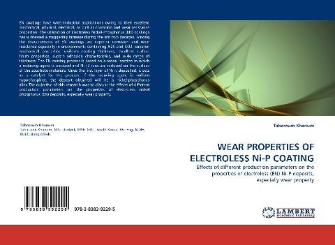 WEAR PROPERTIES OF ELECTROLESS Ni-P COATING