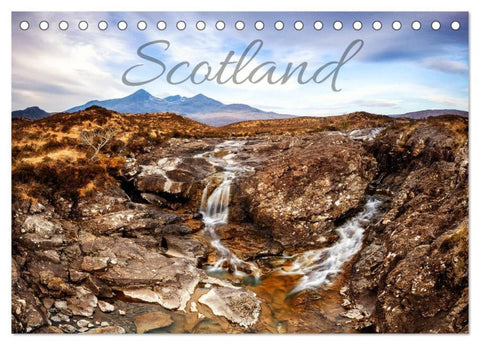 Scotland (Tischkalender 2026 DIN A5 quer), CALVENDO Monatskalender