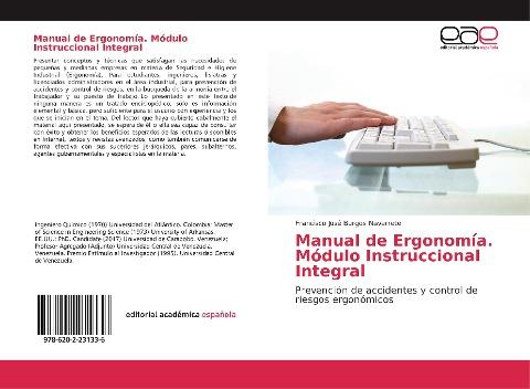 Manual de Ergonomía. Módulo Instruccional Integral
