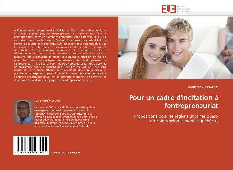 Pour un cadre d''incitation à l''entrepreneuriat
