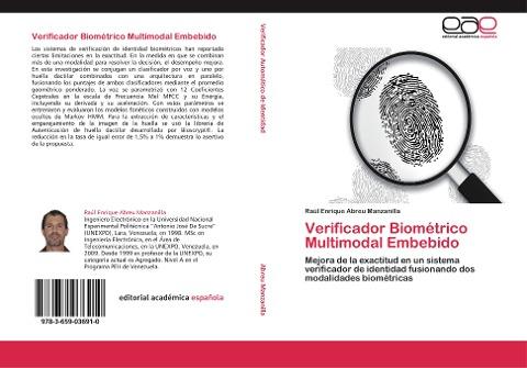 Verificador Biométrico Multimodal Embebido