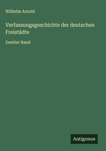 Verfassungsgeschichte der deutschen Freistädte