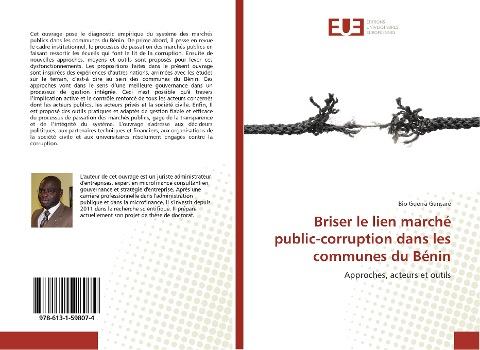 Briser le lien marché public-corruption dans les communes du Bénin
