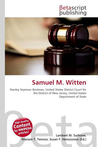 Samuel M. Witten