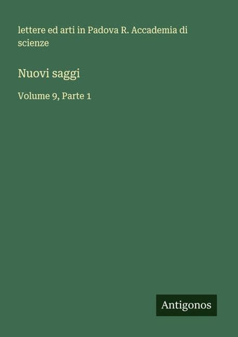 Nuovi saggi