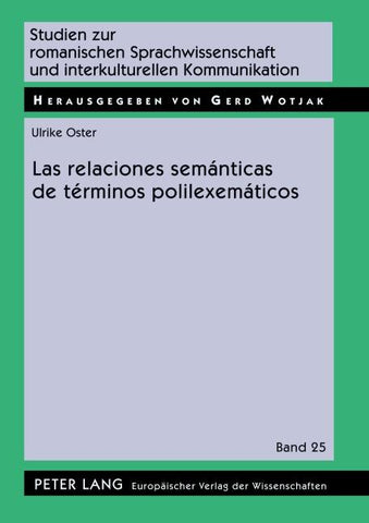 Las relaciones semánticas de términos polilexemáticos