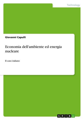 Economia dell'ambiente ed energia nucleare