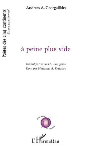 à peine plus vide