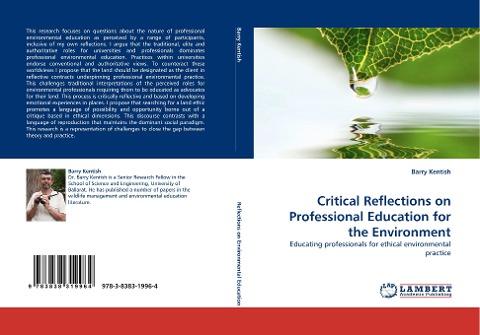 Critical Reflections on Professional Education for the Environment