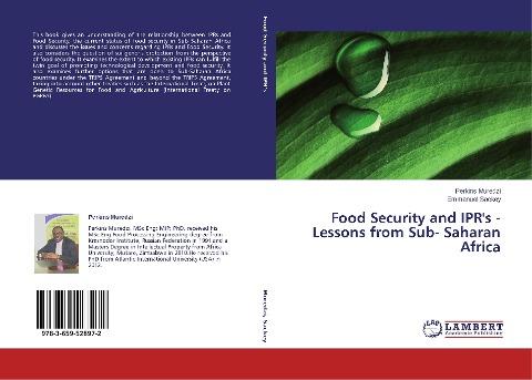 Food Security and IPR's - Lessons from Sub- Saharan Africa