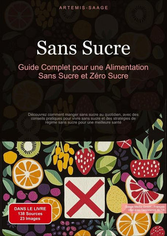 Sans Sucre: Guide Complet pour une Alimentation Sans Sucre et Zéro Sucre