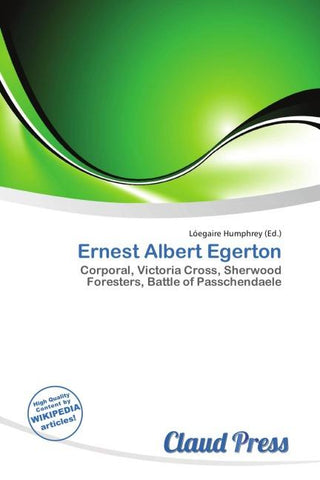 Ernest Albert Egerton
