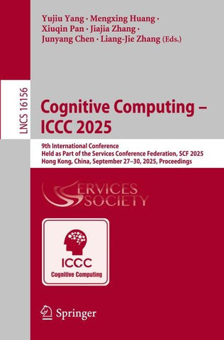 Cognitive Computing - ICCC 2025
