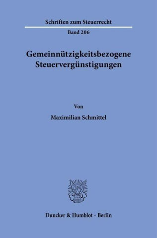 Gemeinnützigkeitsbezogene Steuervergünstigungen