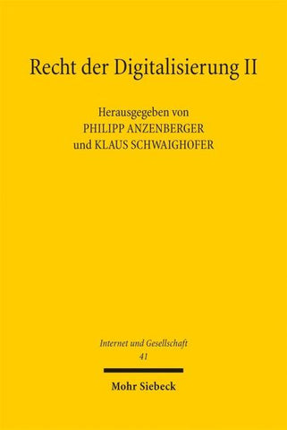 Recht der Digitalisierung II