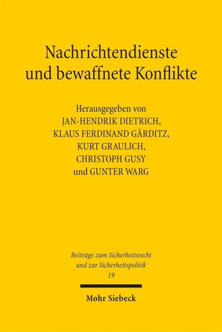 Nachrichtendienste und bewaffnete Konflikte